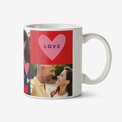 Fill My Life With Love Valentine's Day Photo Upload Mug