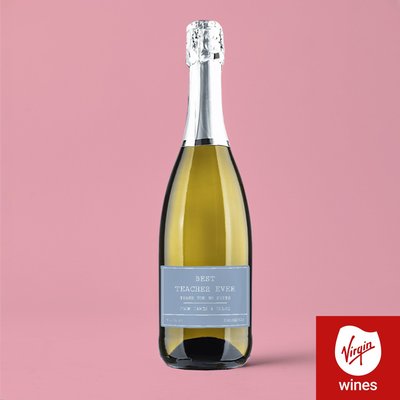 Virgin Wines Thank You Teacher Personalised Prosecco 75cl