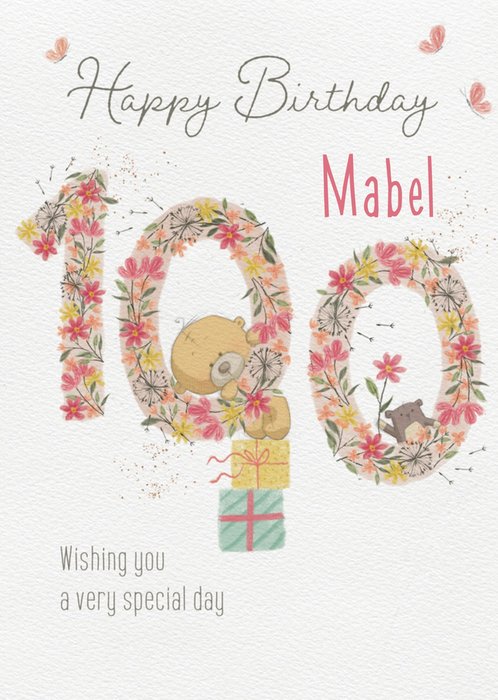 100th Birthday Card