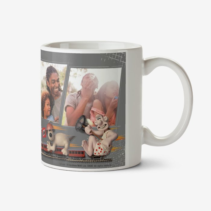 Wallace And Gromit Hands Off Photo Upload Mug