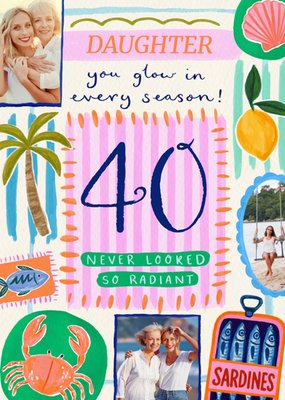 Never Looked So Radiant Photo Upload Birthday Card