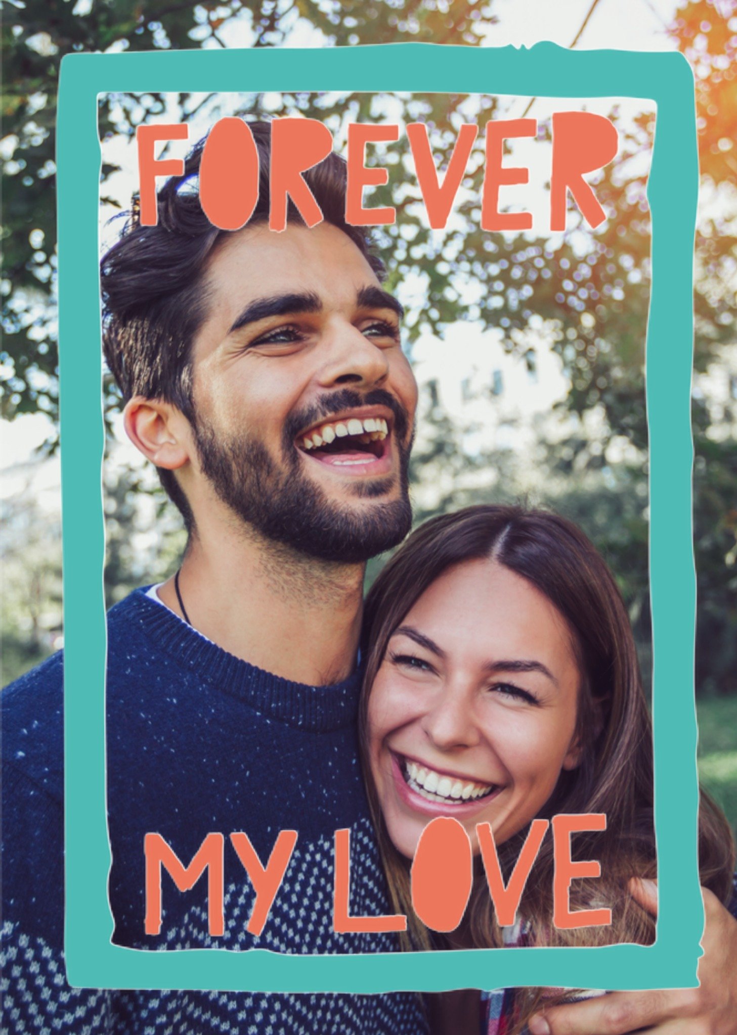 Moonpig Forever My Love Photo Upload Valentine's Day Card