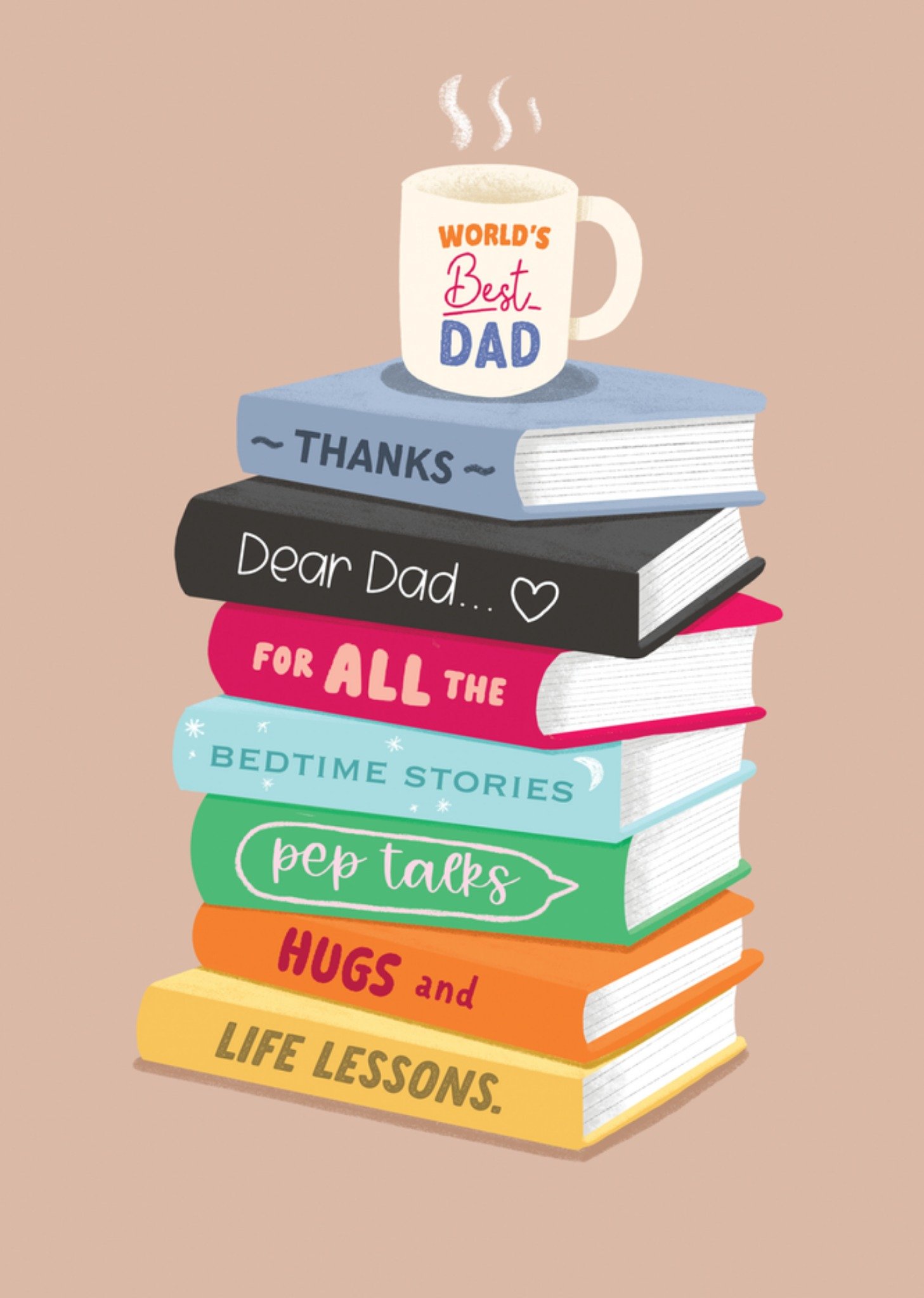 Moonpig World's Best Dad Father's Day Card