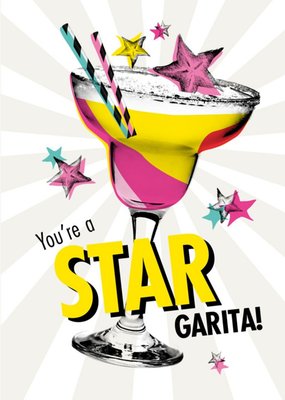 Modern Youre A Star Garita Card