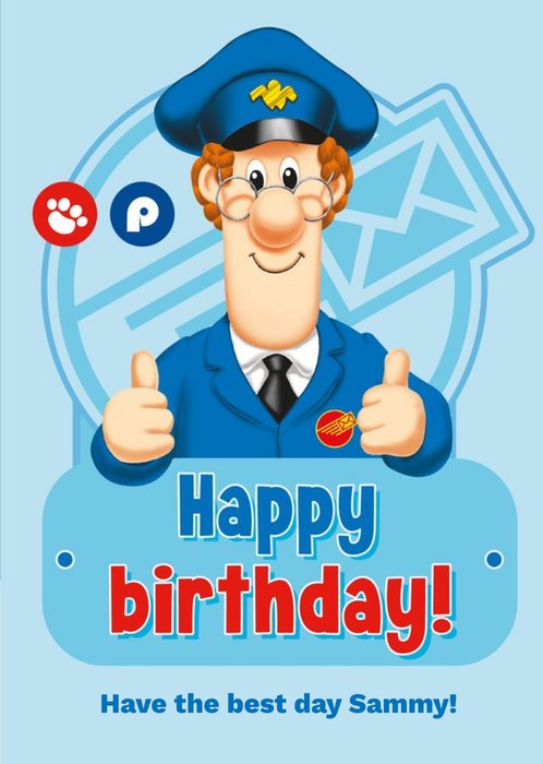 Postman Pat Have the Best Day Birthday Card