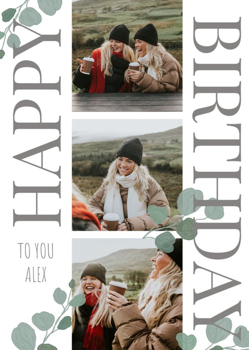 Photo Upload Birthday Card