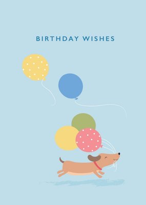 Klara Hawkins Dog Birthday wishes Card