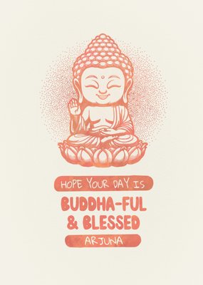 Buddha-Ful & Blessed Vesak Card