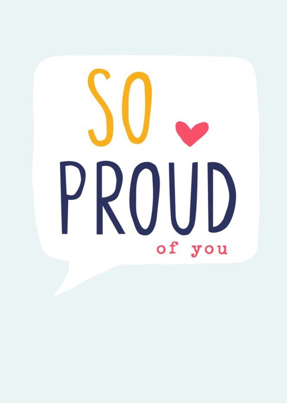 So Proud Of You Cards | Moonpig