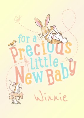 Guess How Much I Love You Precious Little New Baby Card