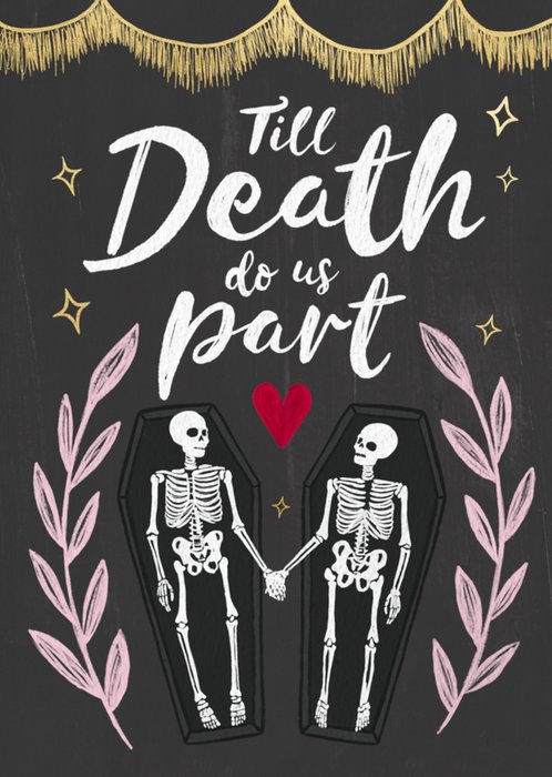 Till Death Do Us Part Card