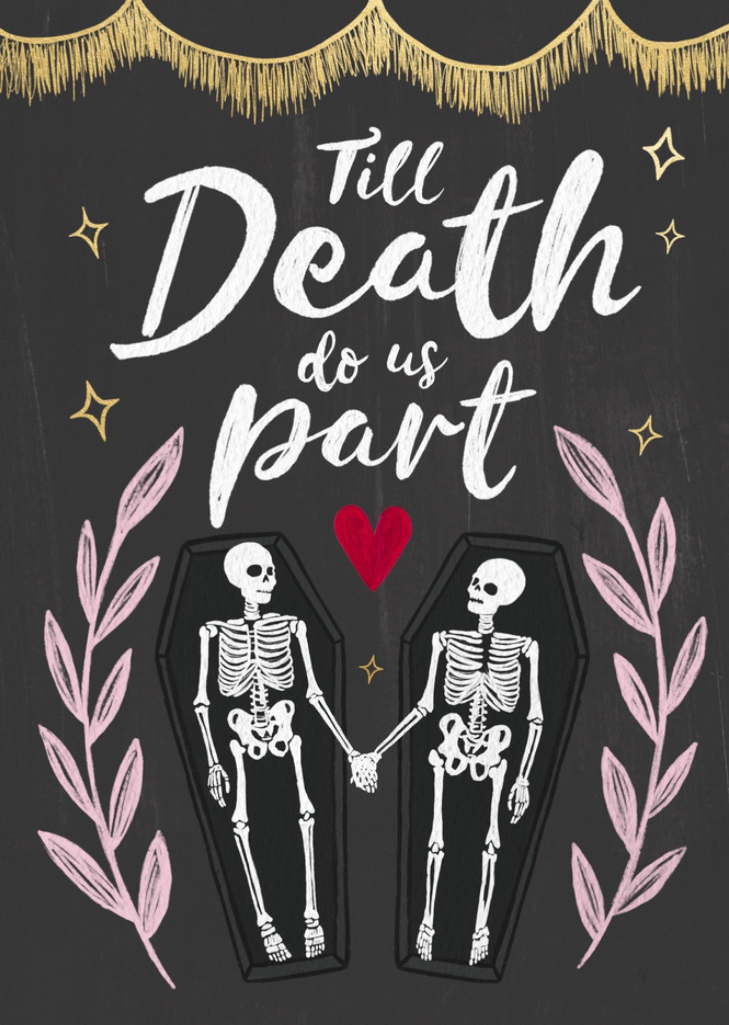 Moonpig Till Death Do Us Part Card