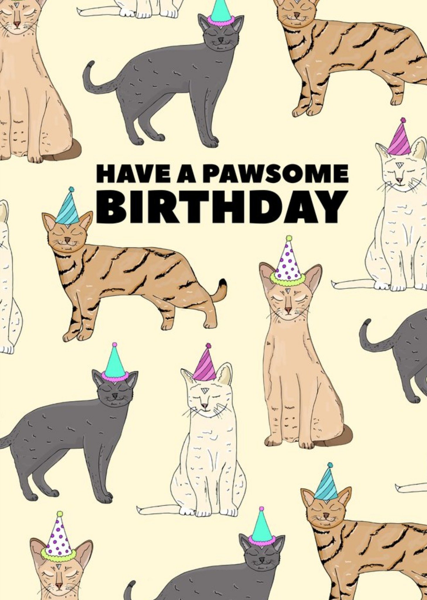 Moonpig Colourful Illustration Have A Sweet Birthday Card