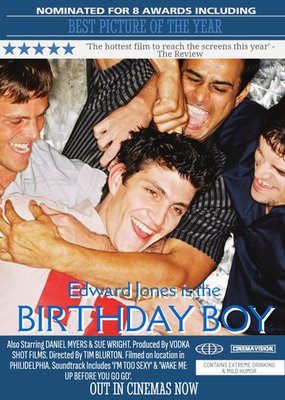 Best Picture Of The Year The Birthday Boy Personalised Greetings Card