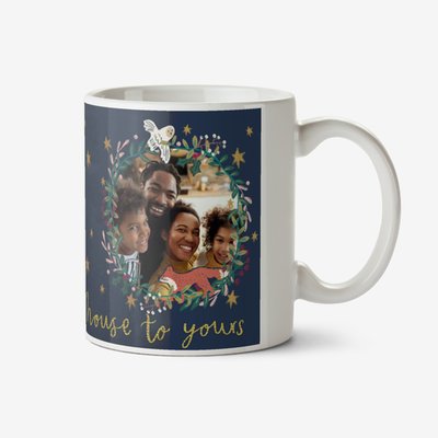From Our Cosy House To Yours Photo Upload Christmas Mug
