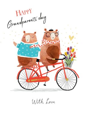 Ling Design Happy Grandparents Day With Love Illustrated Card