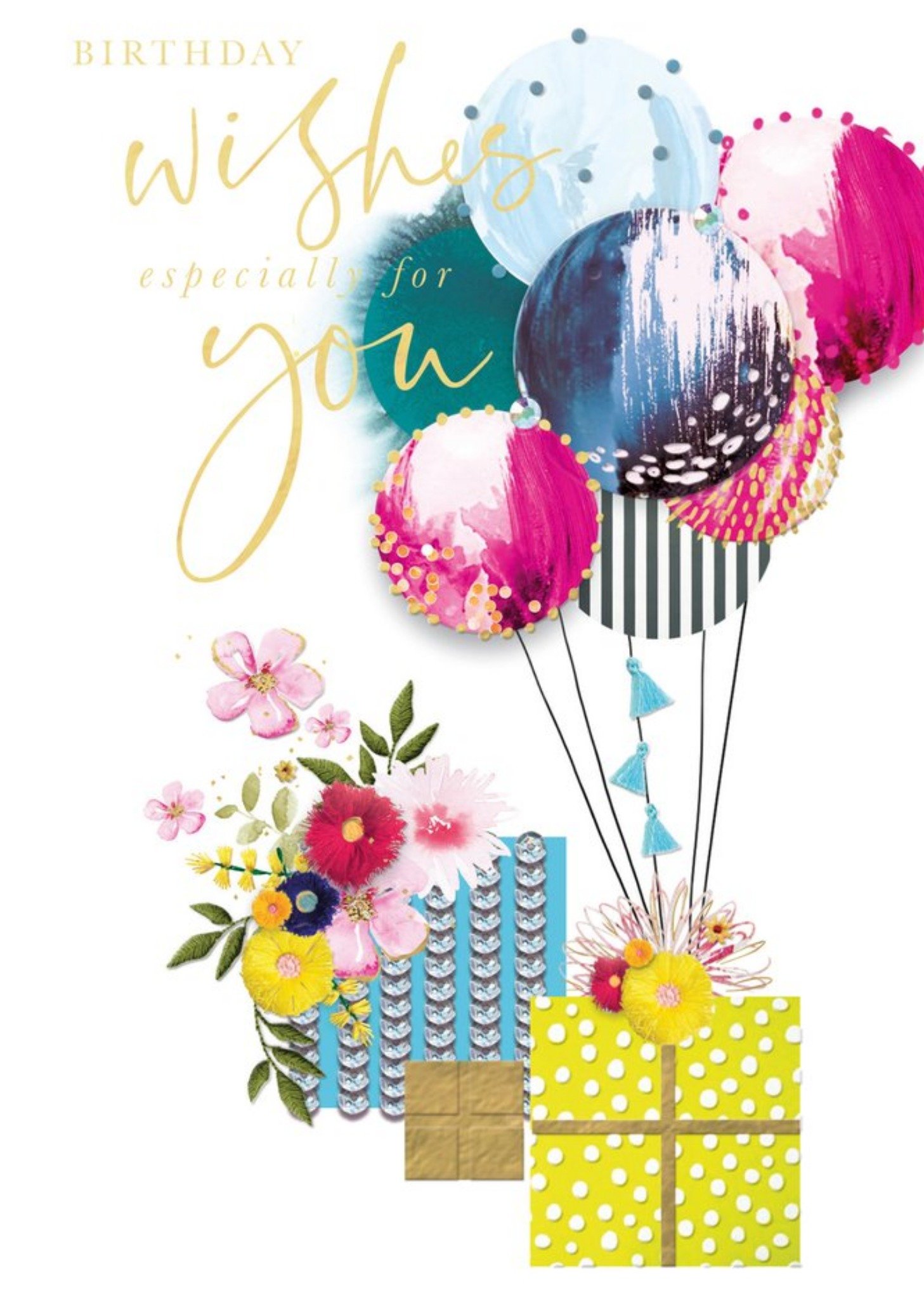Moonpig Birthday Wishes Especially For You Card