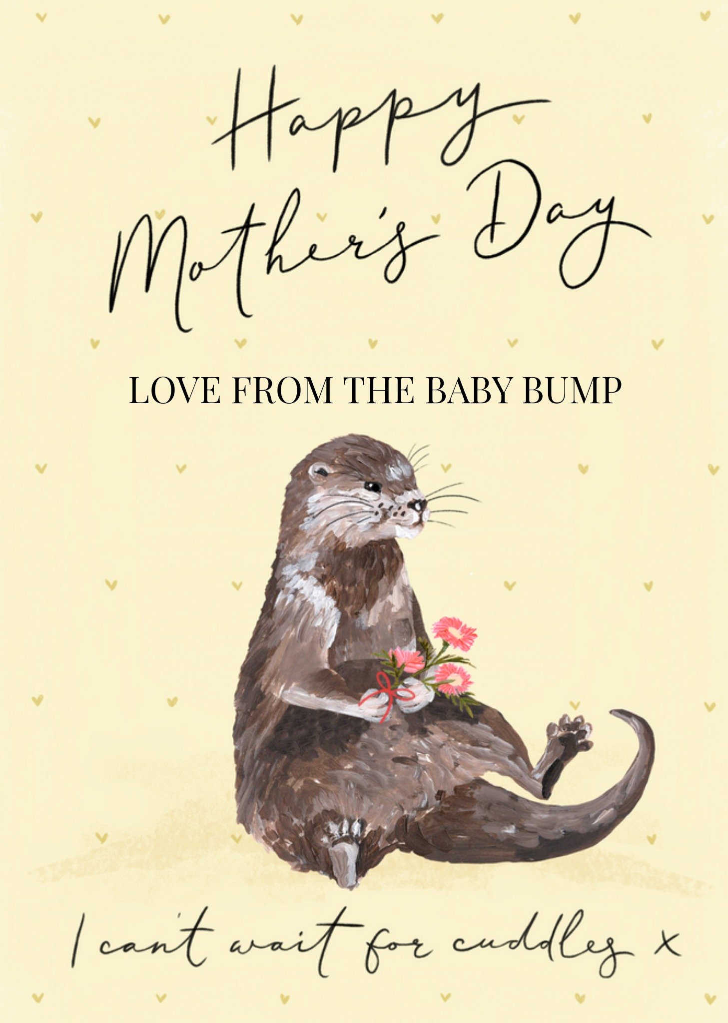 Moonpig I Can't Wait For Cuddles Mother's Day Card Ecard