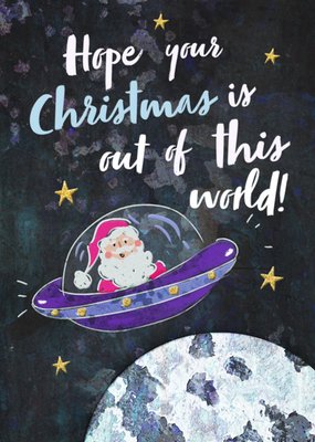 Out Of This World Christmas Card