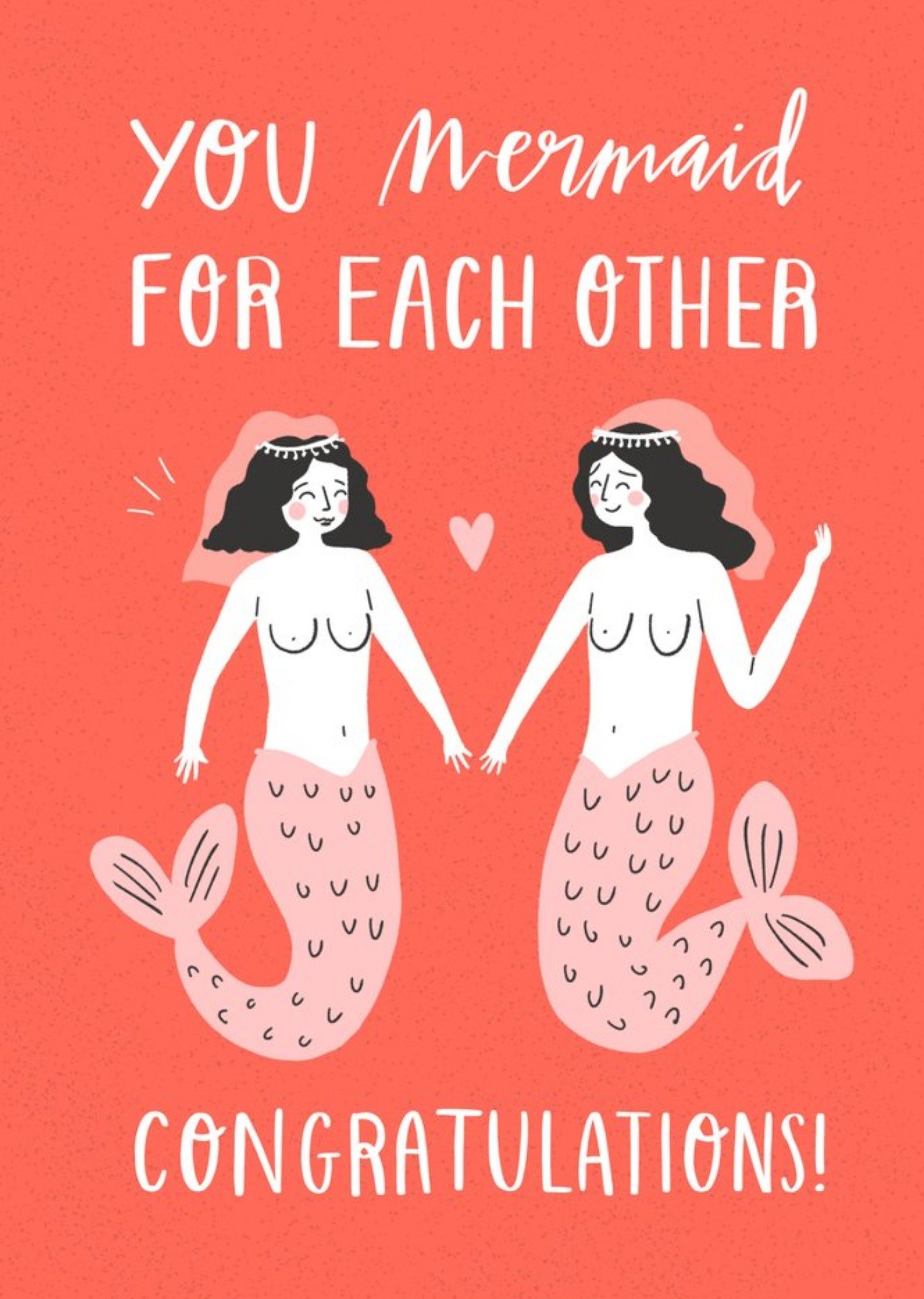 Moonpig You Mermaid For Eachother Card