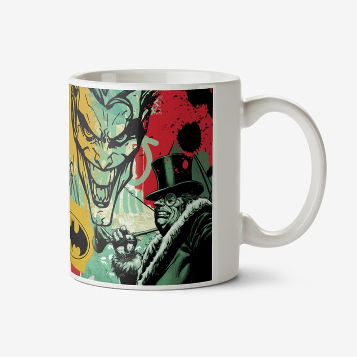 Batman Comic Book The Joker The Penguin And Catwoman Mug