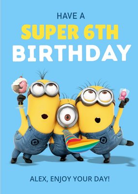 Despicable Me Minions Have a Super Birthday