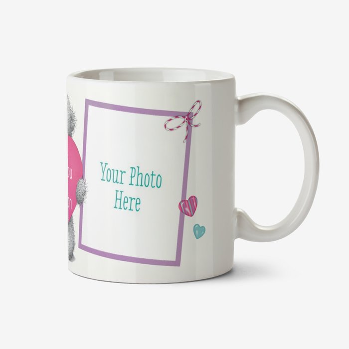 Valentine's Day Tatty Teddy Heart Photo Upload Mug