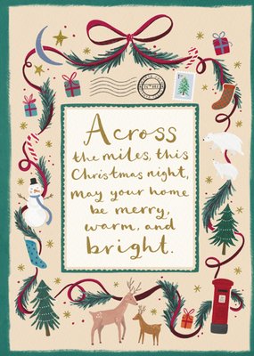 Across The Miles Christmas Card