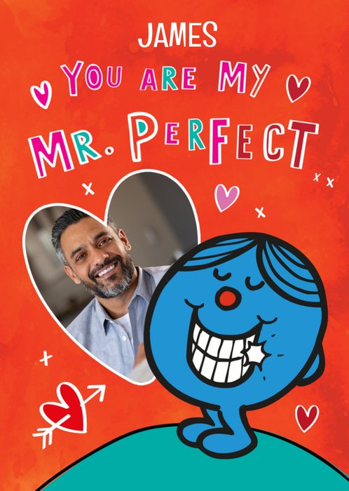 You Are My Mr. Perfect Photo Upload Card