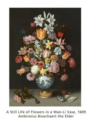 The National Gallery A Still Life Of Flowers Birthday Card