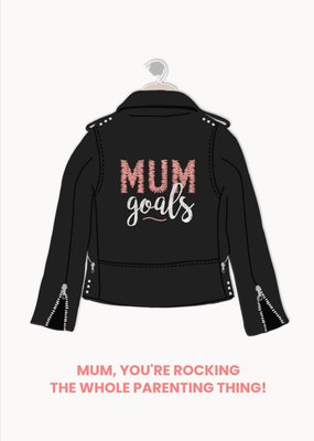 Mum You're Rocking This Parenting Thing Cool Mother's Day Card