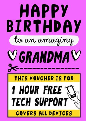 To An Amazing Grandma Birthday Card