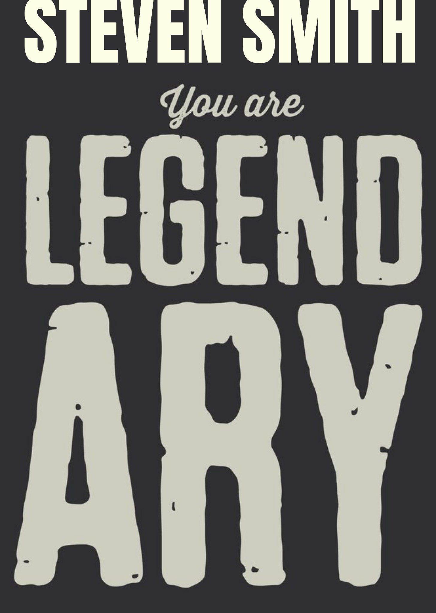 Moonpig You Are Legendary