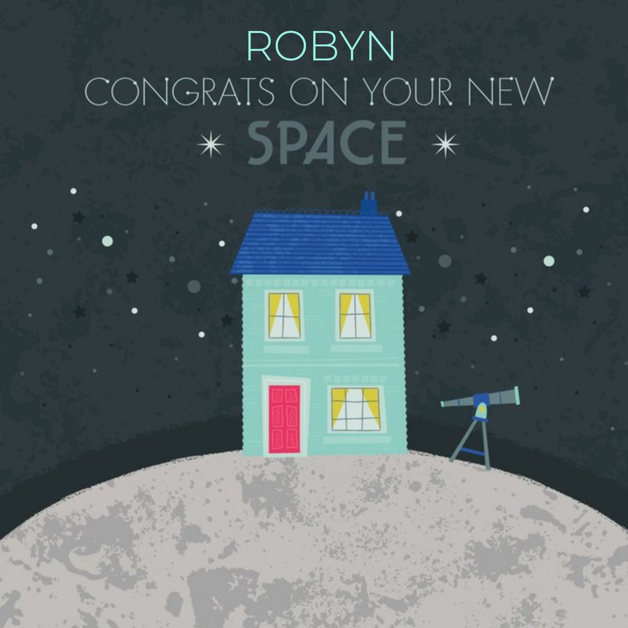 Moonpig New Home Card - Moving House
