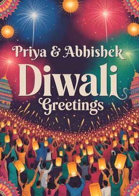 Diwali Greetings Card
