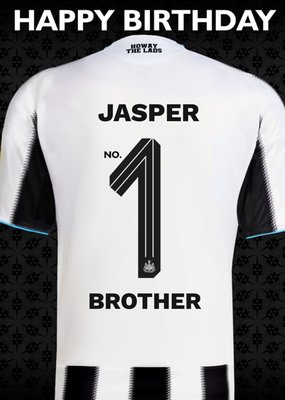 Newcastle United F.C Birthday Card