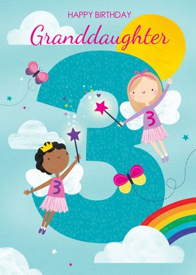 Fairy Granddaughter Magical 3rd Birthday Card From Paperlink