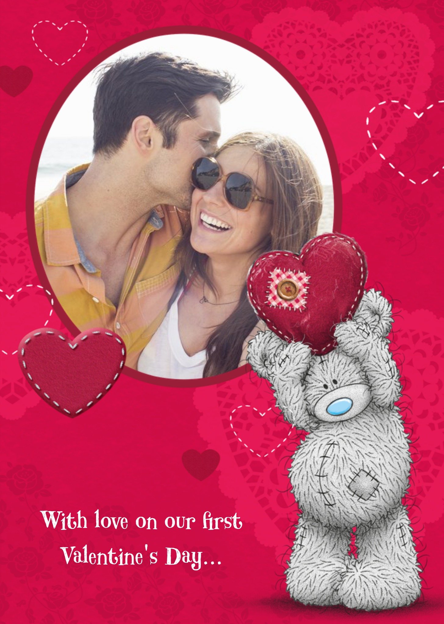 Me To You First Valentine's Day Card - Tatty Teddy Valentine's Day Card Ecard