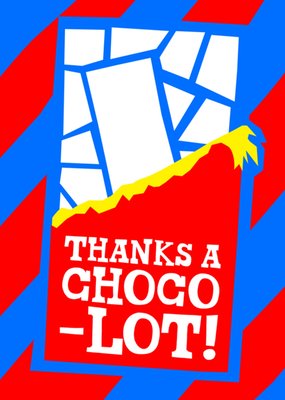  Tony Chocolonely Thanks a Choco Lot Card