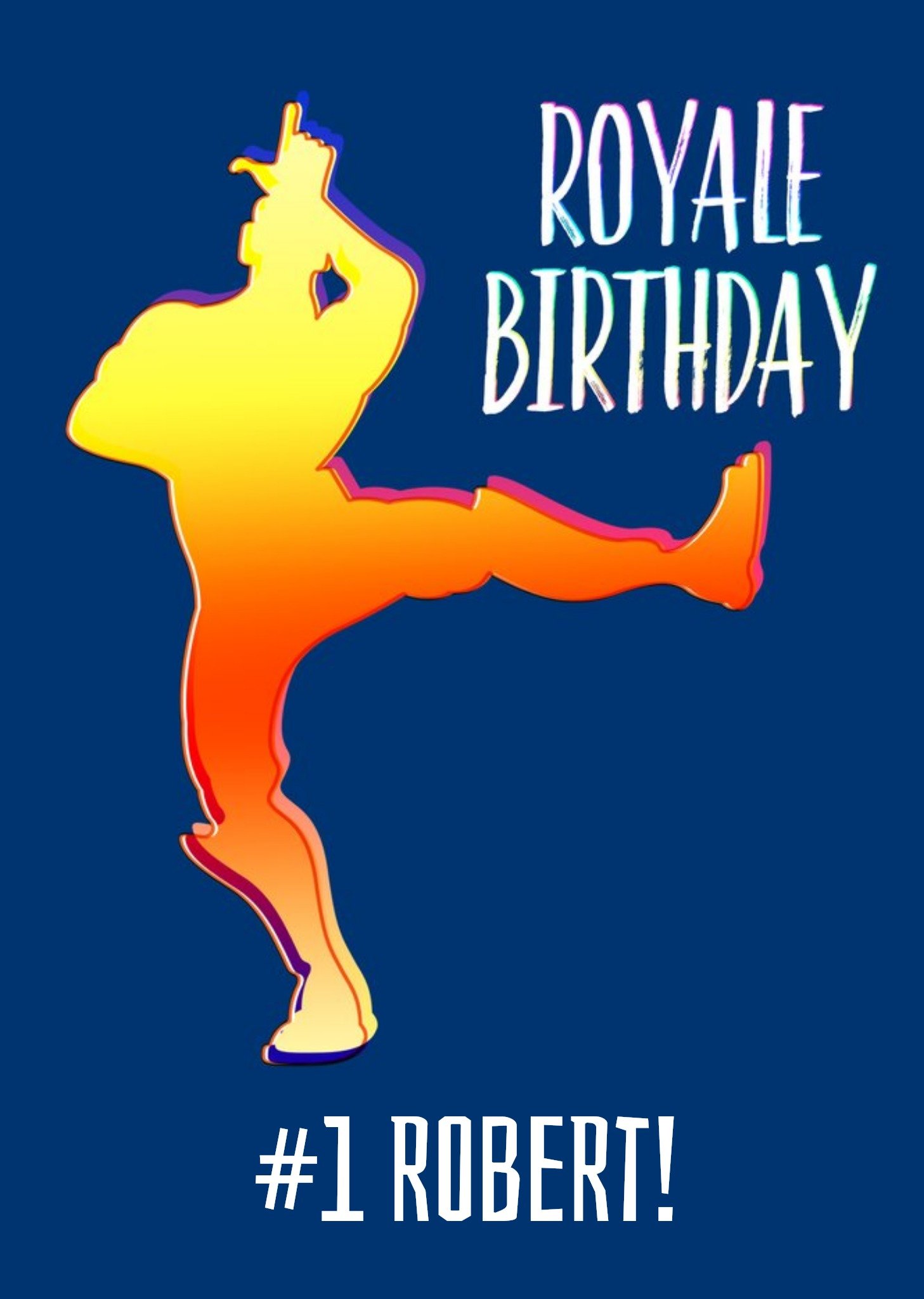 Moonpig Birthday Card Battle Royale Royale Birthday