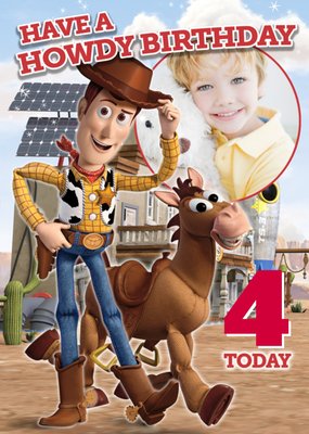 Toy Story 4th Birthday Card