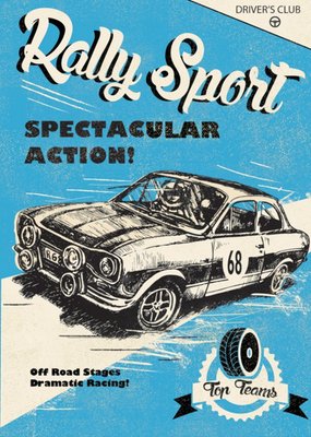 Rally Sport Spectacular Action Card