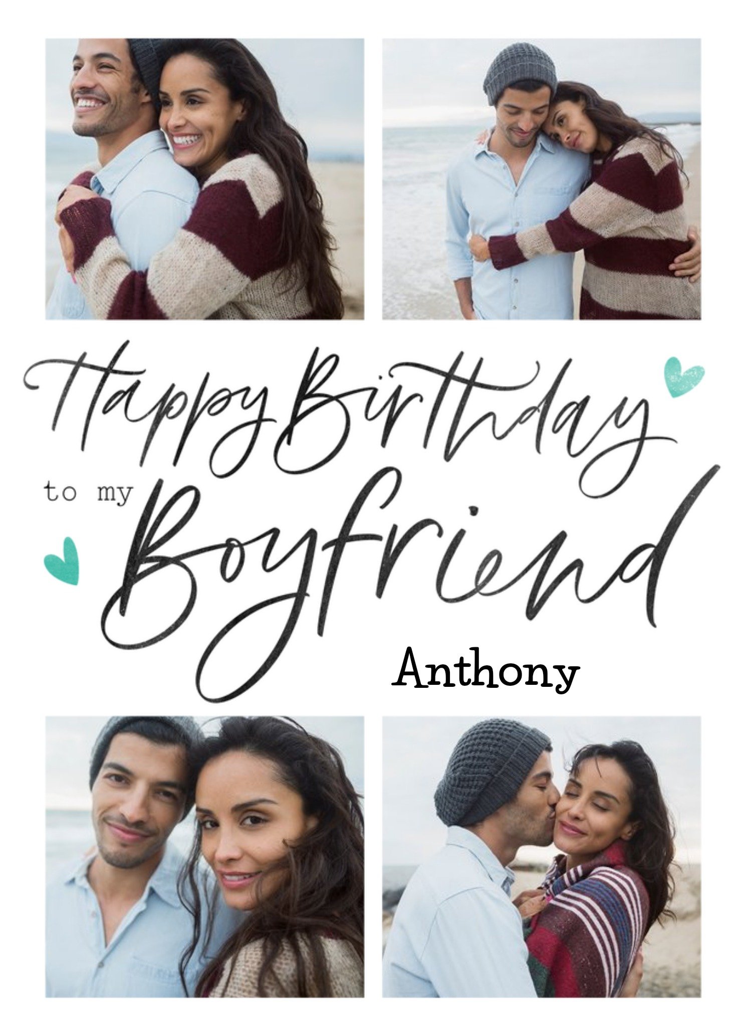 Moonpig Allure Photo Upload Boyfriend Birthday Card