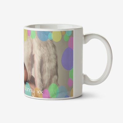 Happy Easter Photo Upload Mug
