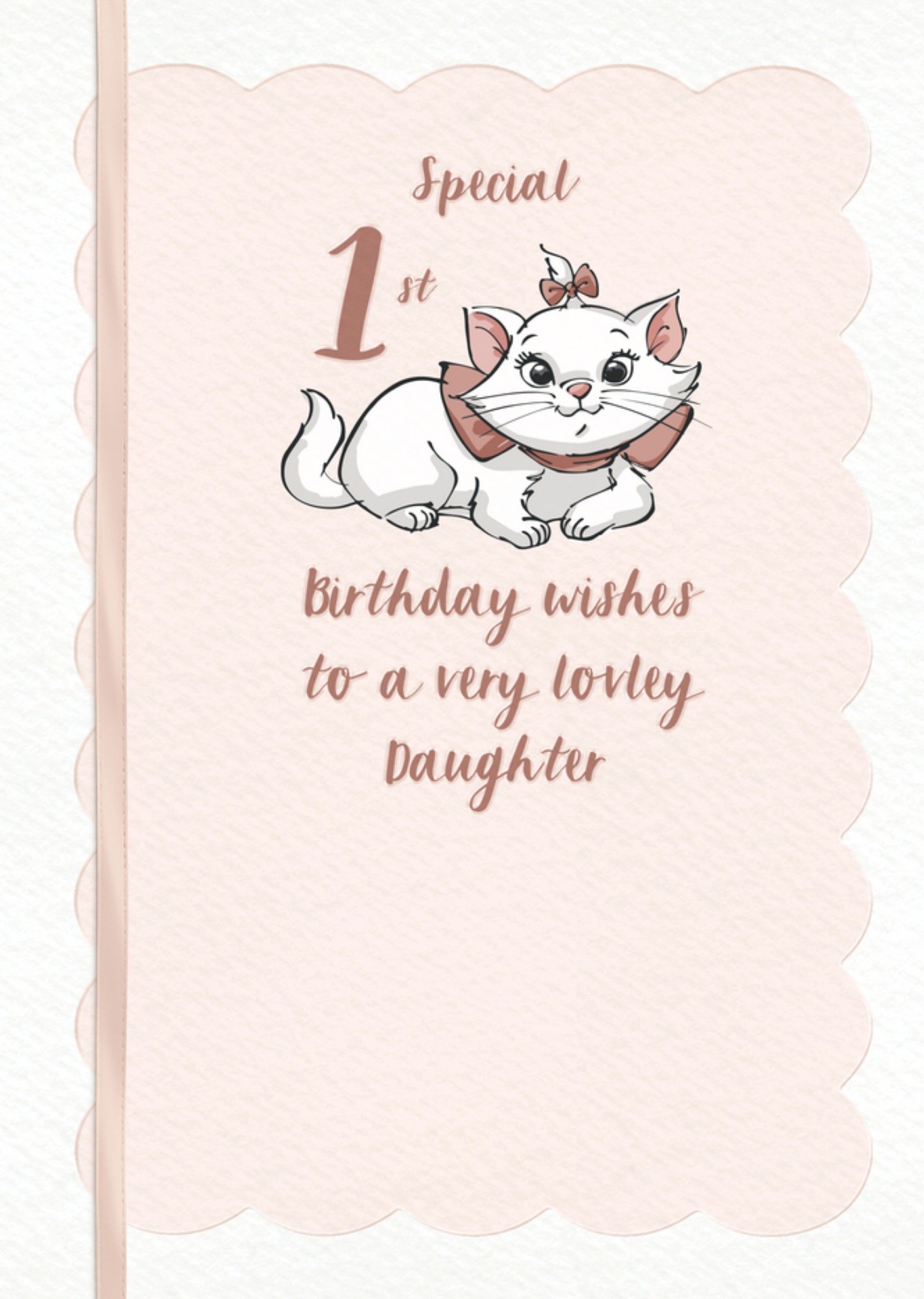 Disney's Aristocats Marie Lovely Daughter Traditional Birthday Card