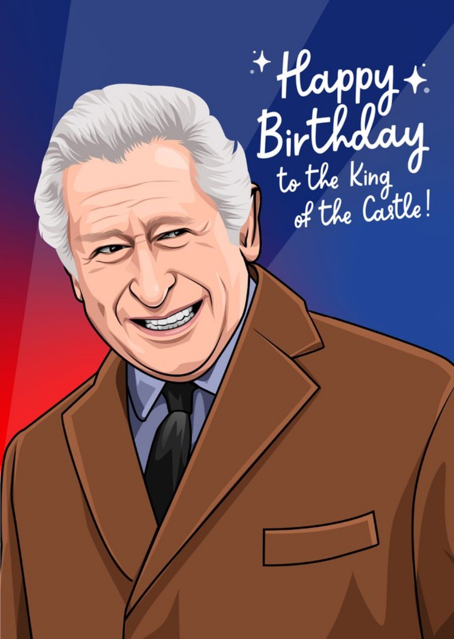 Moonpig To The King Of The Castle Card