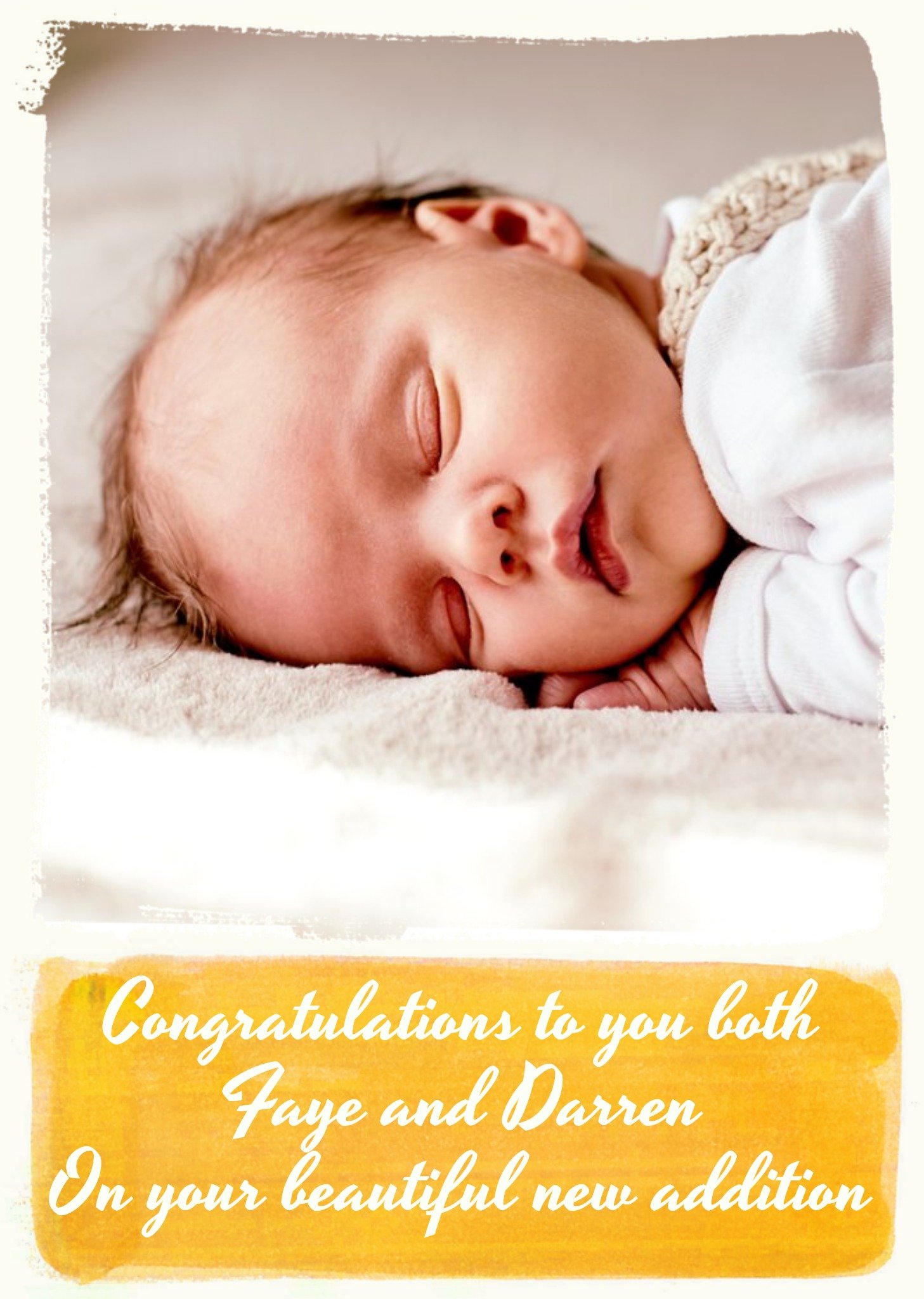 Moonpig Paint A Picture Congratulations Photo Upload Card