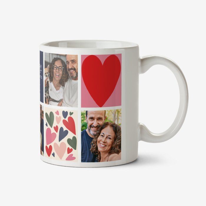 Happy Valentine's Day Photo Upload Mug