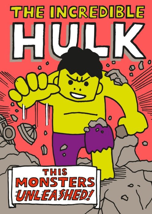 Marvel Comics Incredible Hulk Unleashed Card