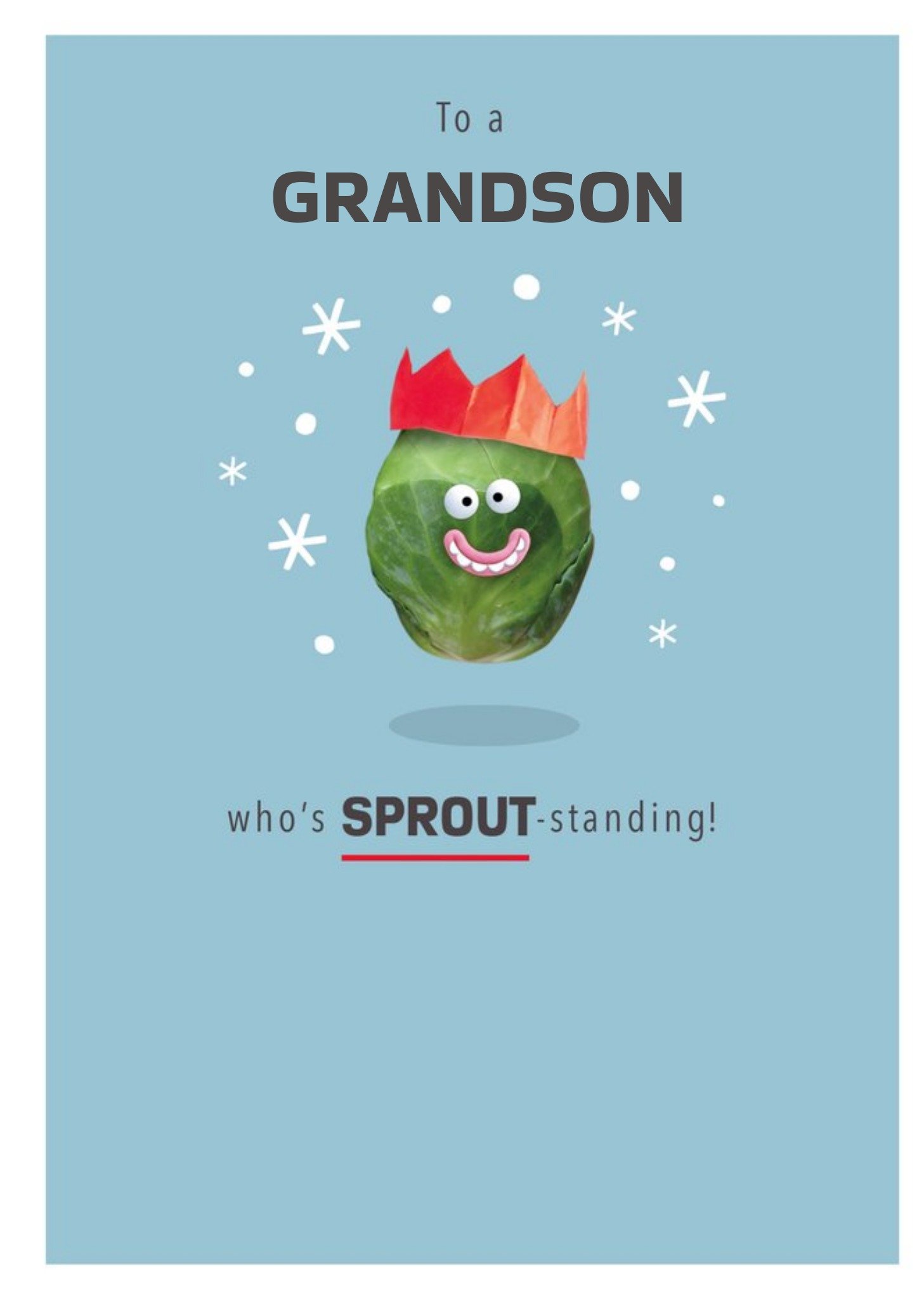 Moonpig To A Whos Sprout Standing Christmas Card